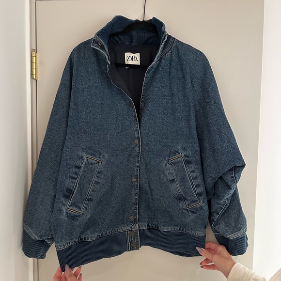Zara Blue Denim Jacket